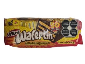 Galletas Mini Wafertin 50 piezas (600gr)